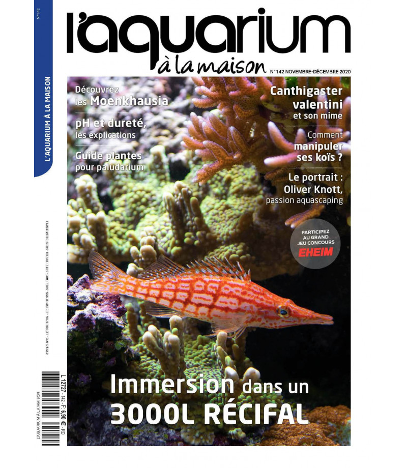 Aquarium à la maison n° 142 Novembre / Décembre 2020