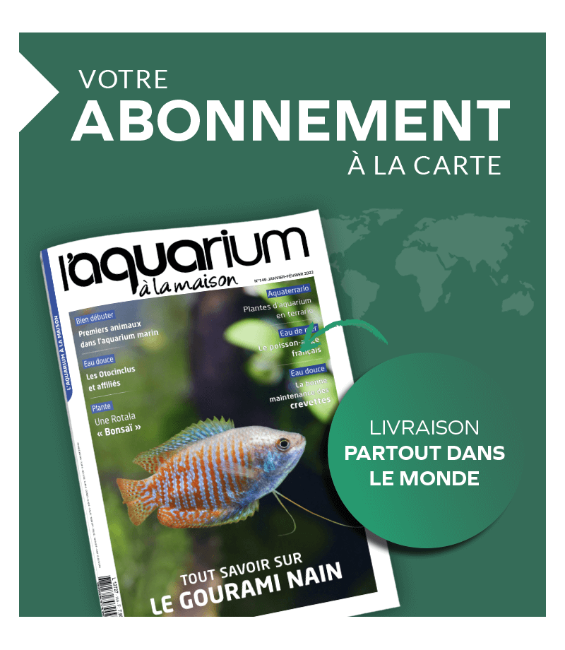 Abonnement magazine aquariophile l'aquarium à la maison Abonnement magazine aquariophile l'aquarium à la maison