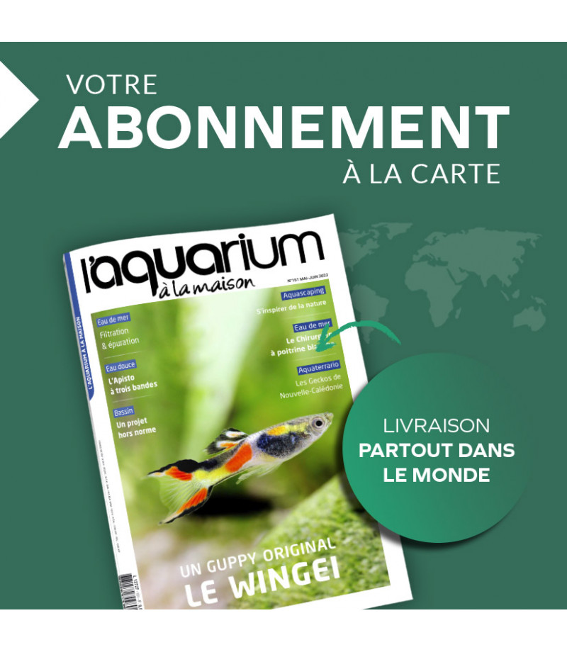 Abonnement magazine aquariophile l'aquarium à la maison Abonnement magazine aquariophile l'aquarium à la maison
